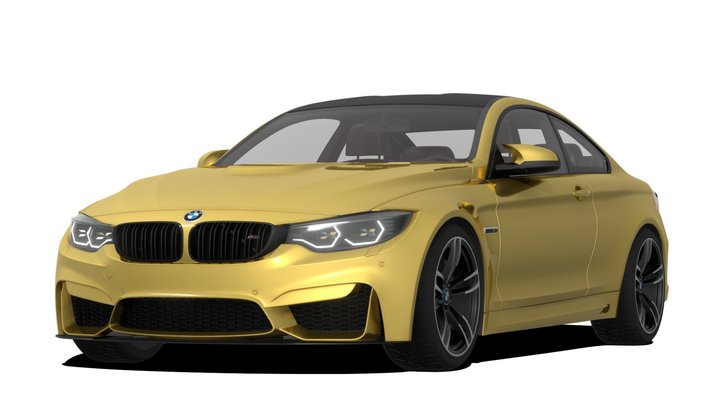 BMW M4 3D Model