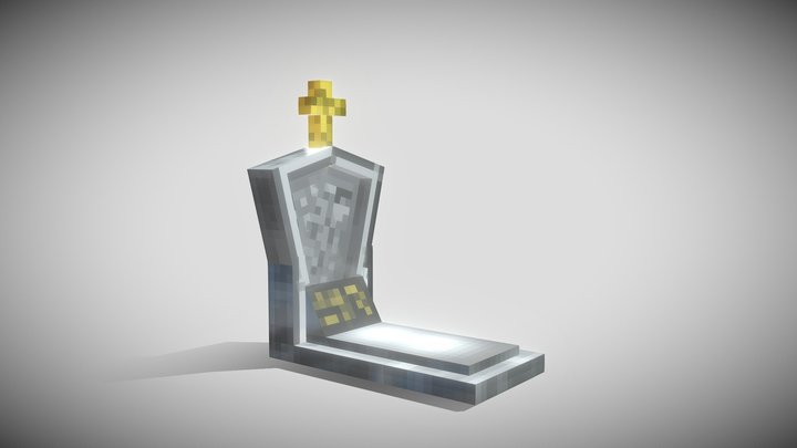 Minecraft  Grave 3D Model