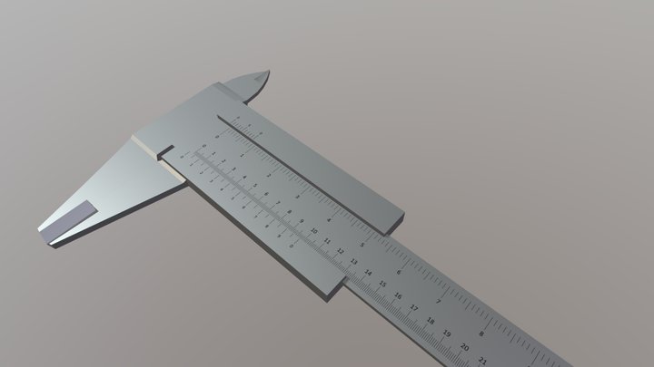 Caliper (Jangka Sorong) 3D Model