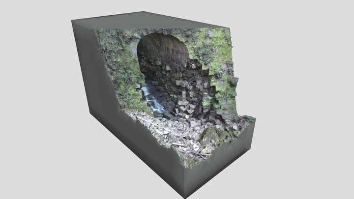 Bueiro do Córrego Tapuan 3D Model