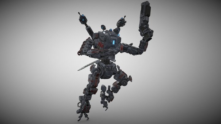 Mecha 3D Model