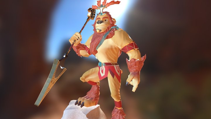 Anhur 3D Model