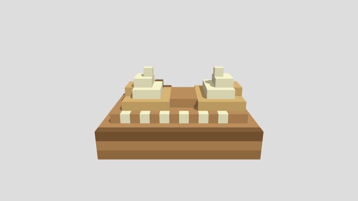 Wavy Dune - Voxel 32x32 – Modello 3D gratuito STL