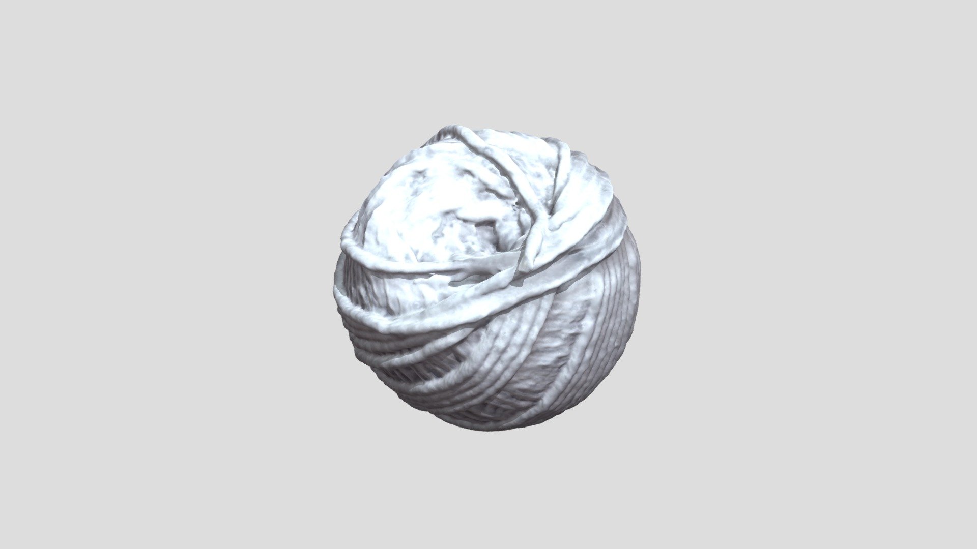 Ball of Yarn Blue ~ 3D Model ~ Download #90938452