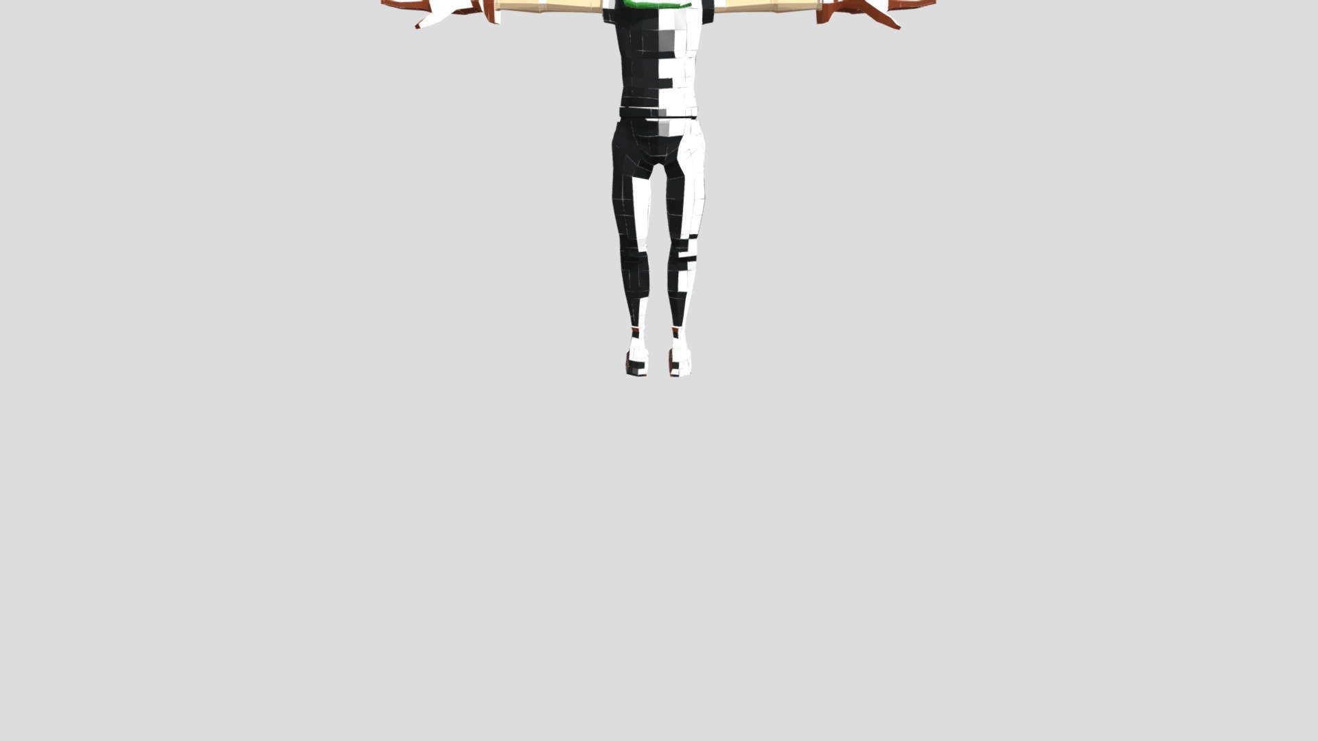Blocky Man - Download Free 3D model by Oliverheroo [cfcfbb5] - Sketchfab