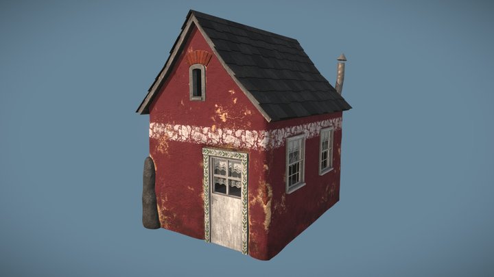 Cosy Cottage 3D Model