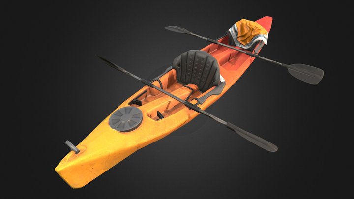 Kayak 3D Model