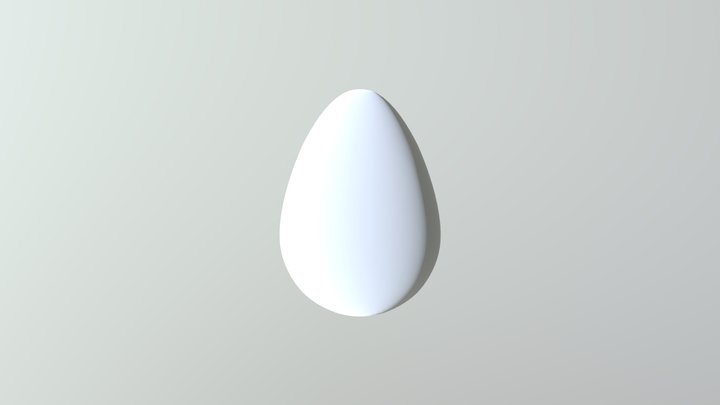 Egg Rock 3D Model
