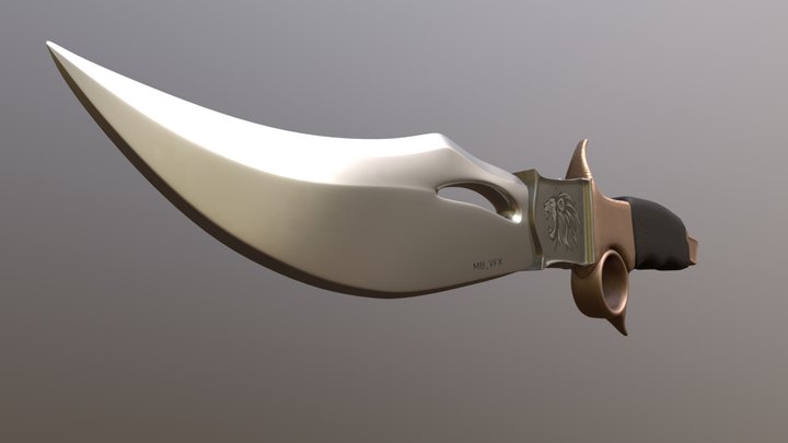 knife01 3D Model