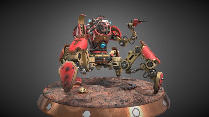 Battle Servitor 3D Model