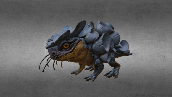 Devil's Urn Dragon 3D Model