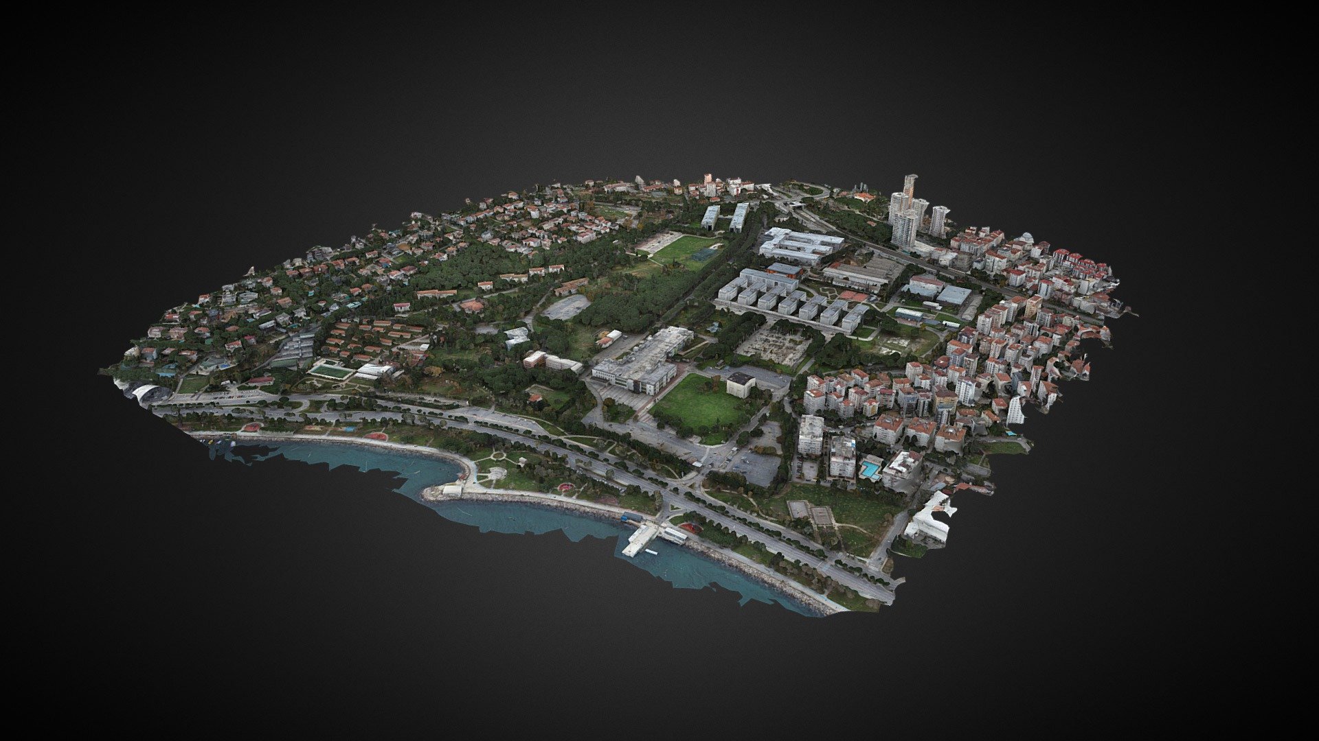 Marmara Üniversitesi Adep Proje Alanı 3d Model By Havadan Harita Buğrahan Yeni 3846