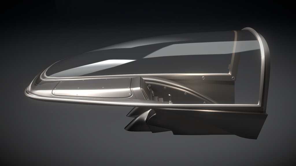 New Futuristic Combat Jet Cockpit (Wip-1)