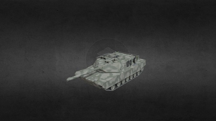 Tank Abrams 3D Model