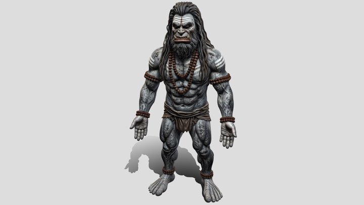 Crackstone Berserker warrior 3D model free – Modèle 3D gratuit STL