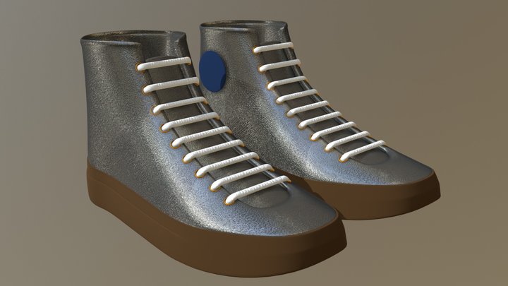 Space Shoes 3D Model