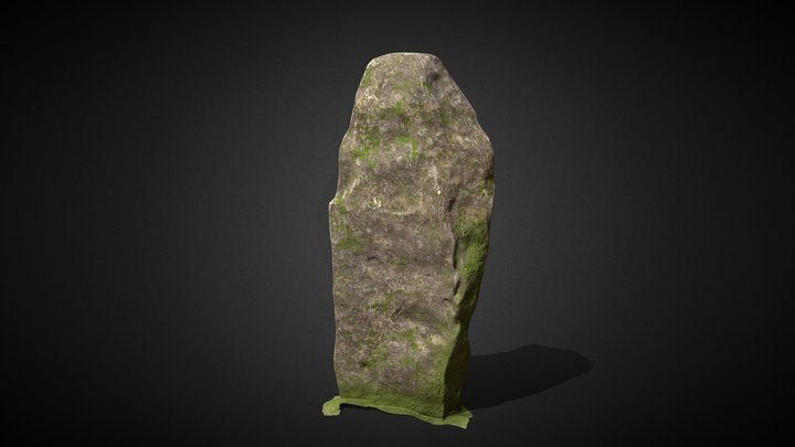 Rock Monolith 004a 3D Model