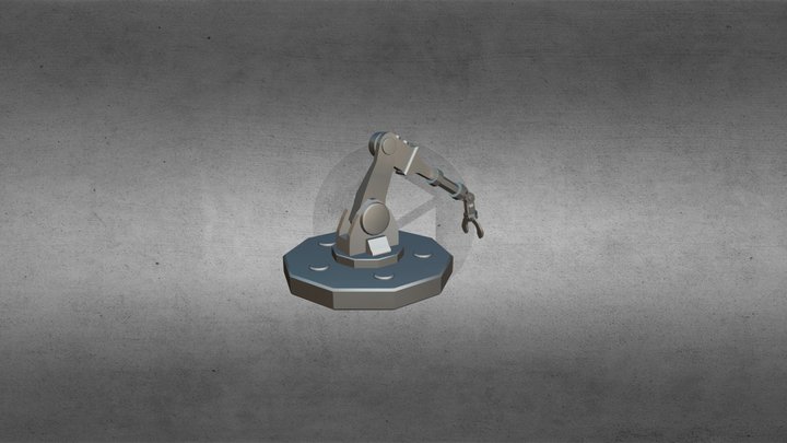 Robot Arm 3D Model
