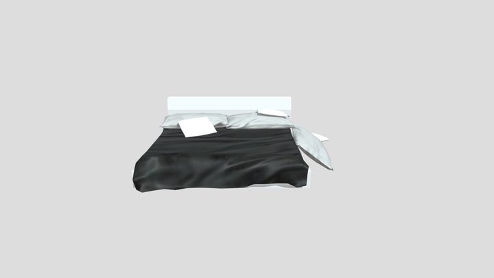 bed 3D Model