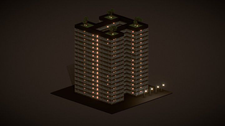 Building Test 02 3D Model