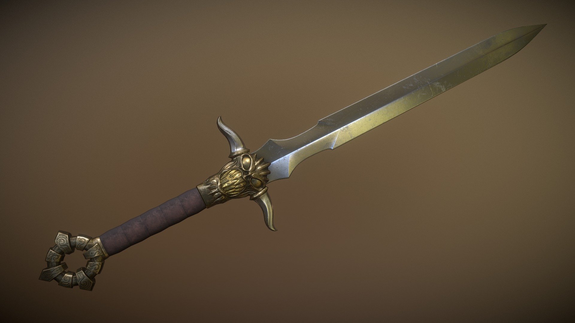 Beast's Blade - Gold - One Handed Sword
