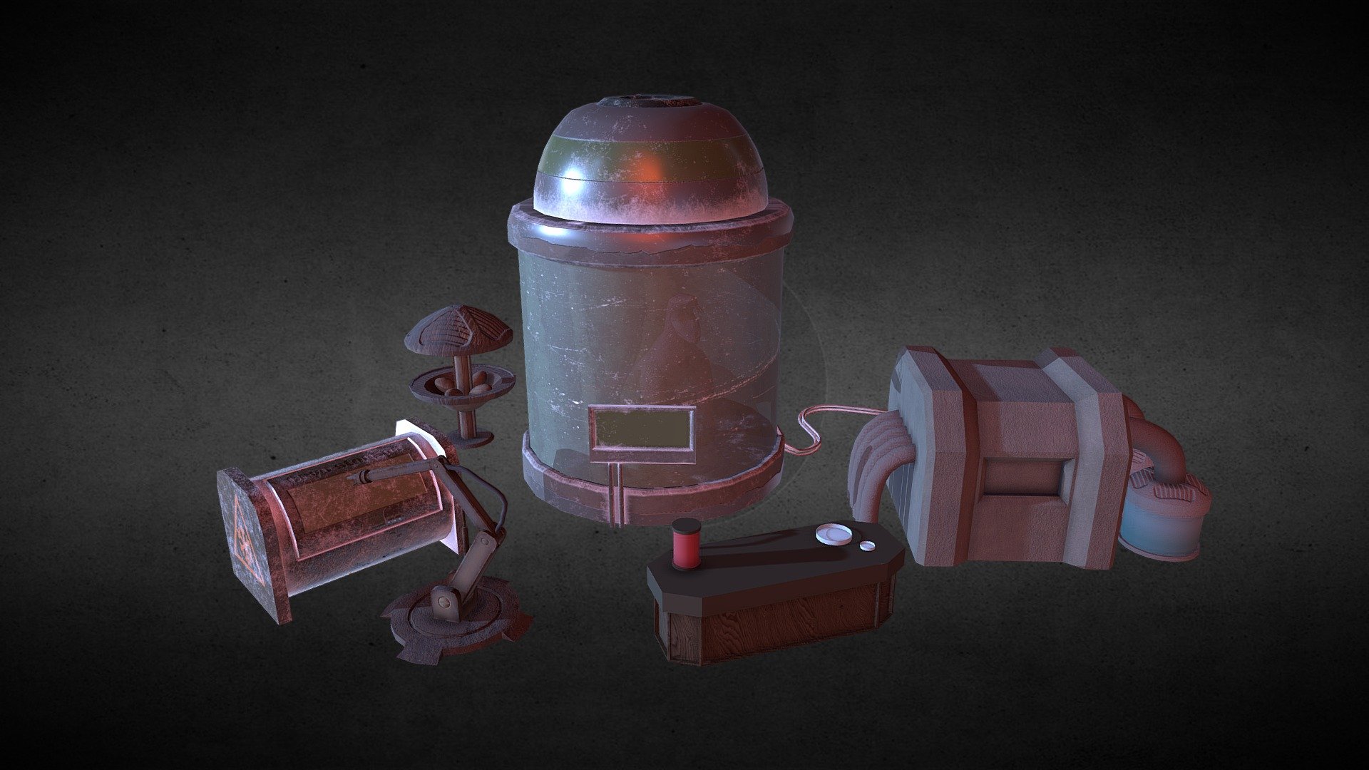 Abandoned Lab - 3D model by Jane Puryear (@JanePuryear) [cfdace5 ...