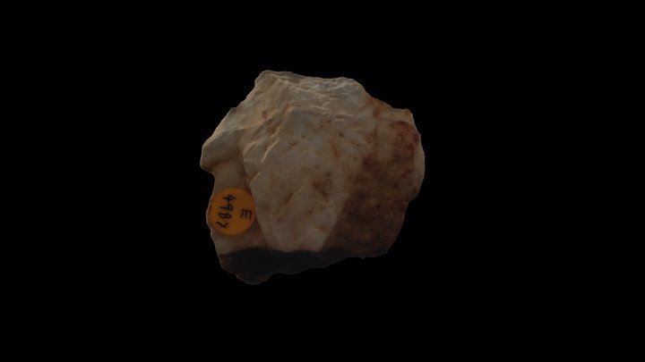 Stone artefact (NHMUK PA E4987) 3D Model