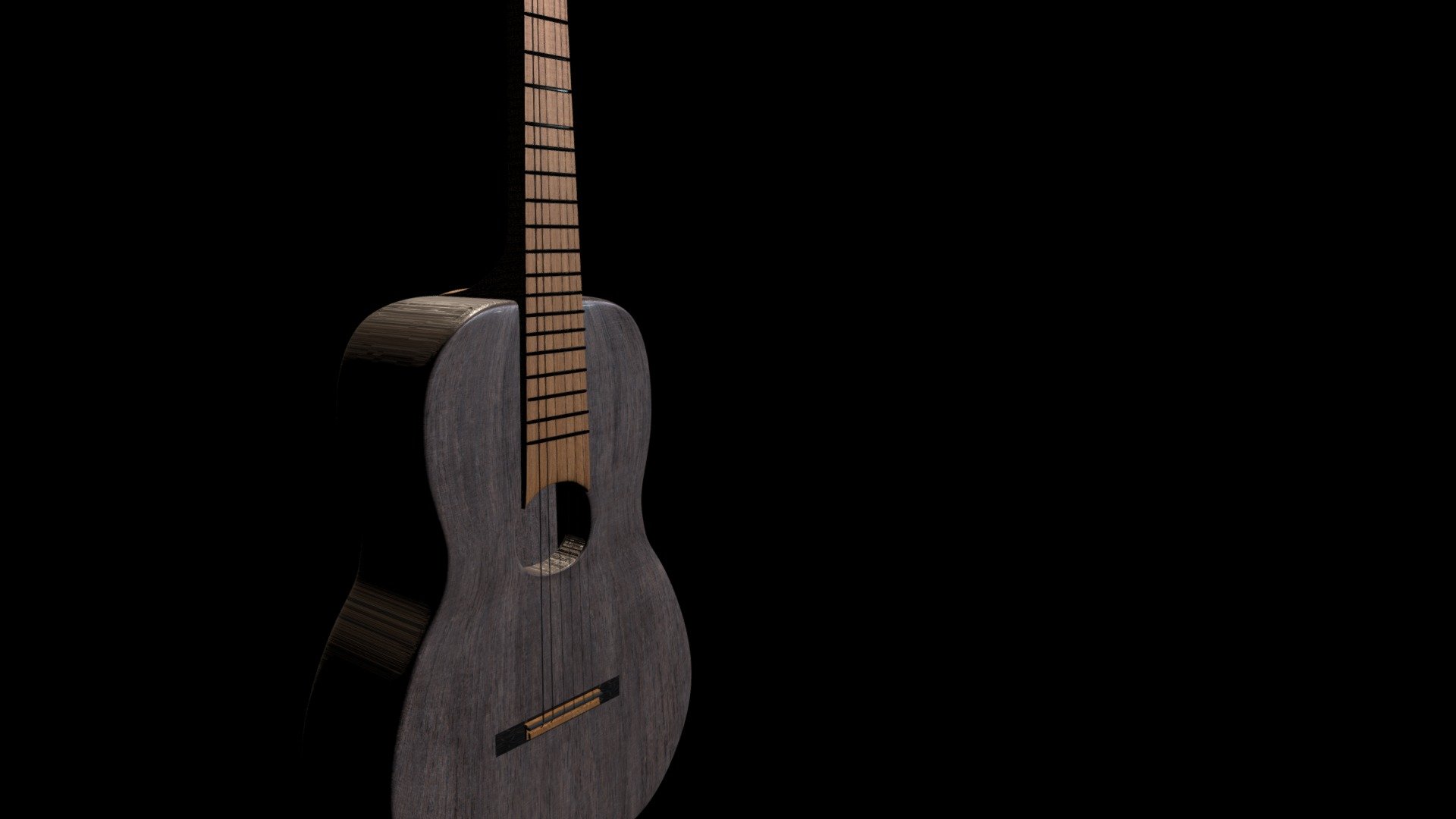 Classic Guitar | 6-String - Download Free 3D model by NORAHC [cfdc6a7 ...