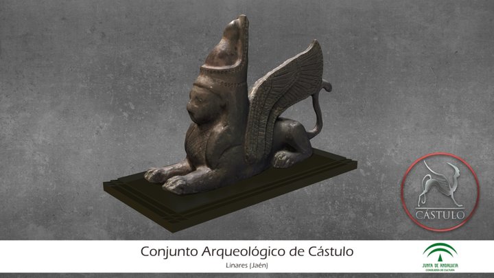 Esfinge (Siglo VII a.C.) 3D Model