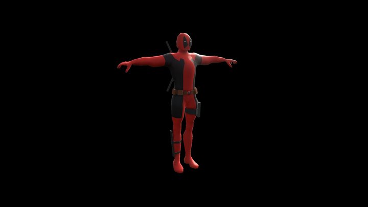 Deadpool 3D Model