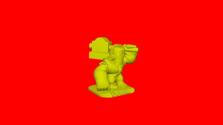 Frank_w_base 3D Model