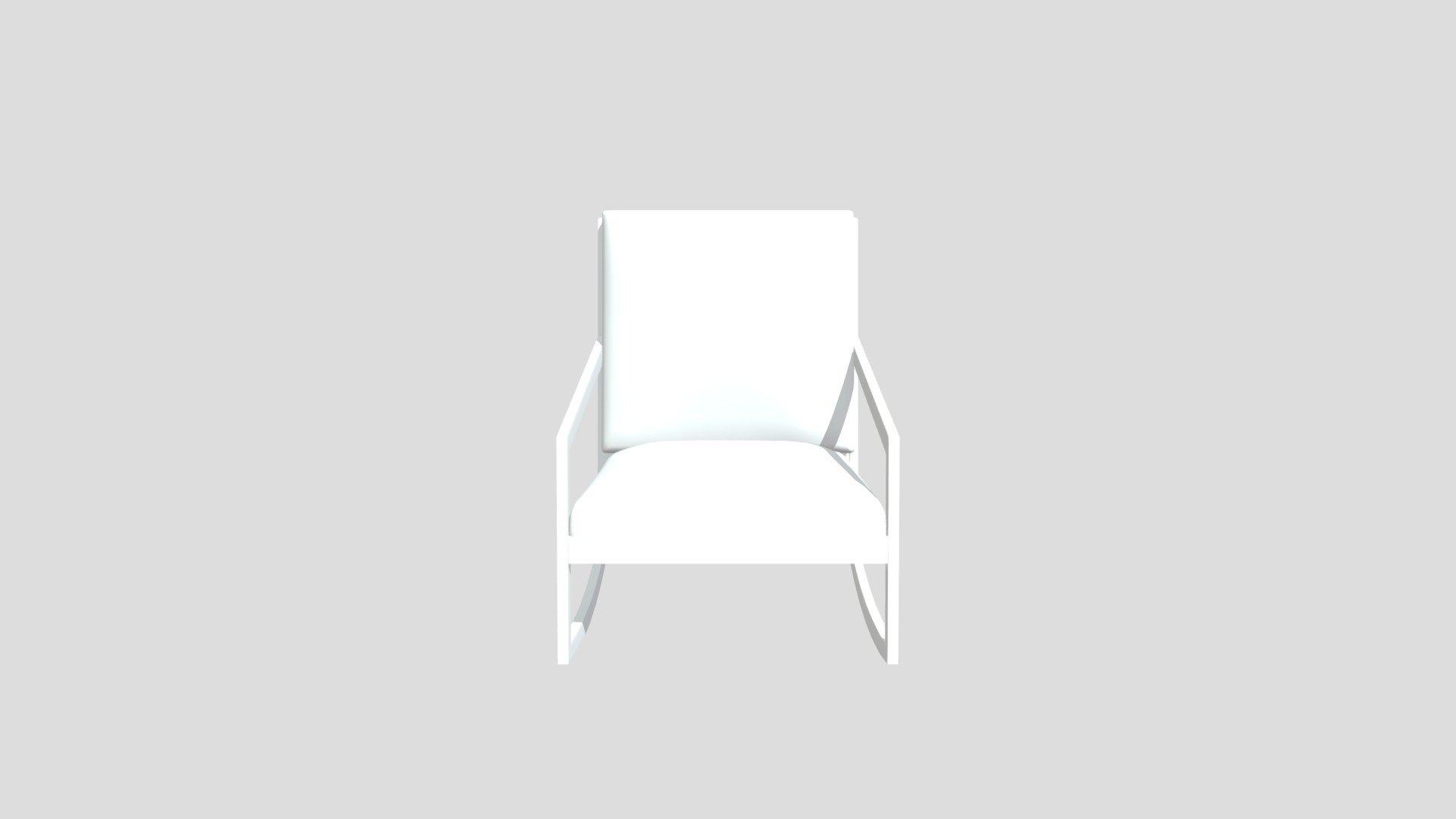 Stone & Beam Modern Hardwood Rocking Chair