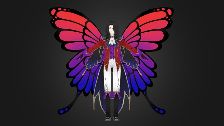 Honkai Star Rail - Fan Character - Rosso 3D Model