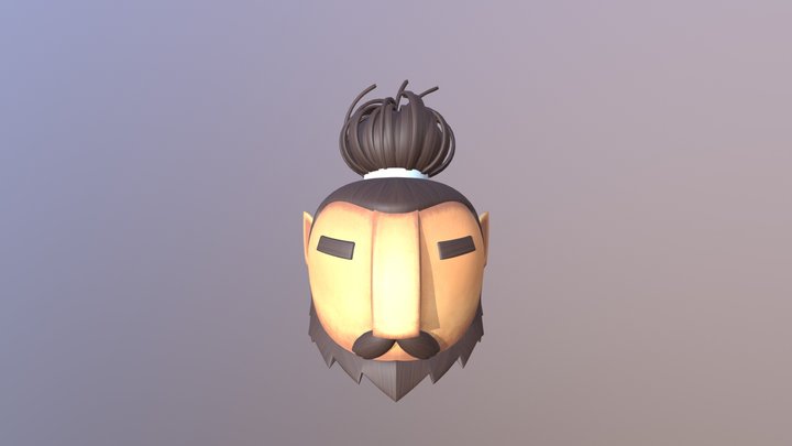 Tex Head 02 3D Model