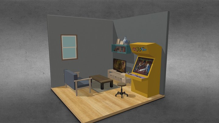 Room2 3D Model