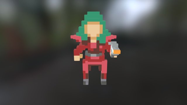 Agent Romanoff 3D Model