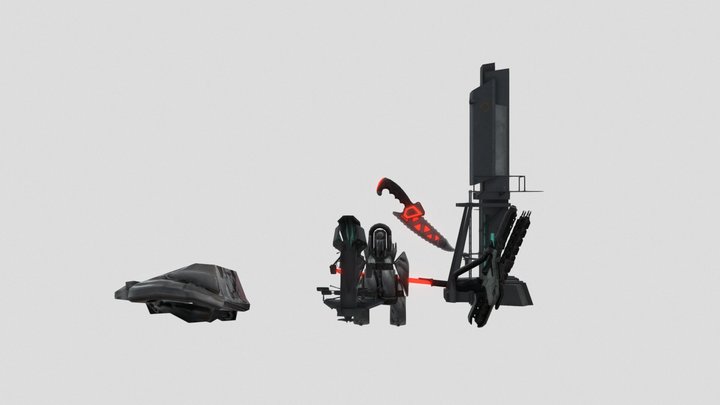 Bladerunner / Speakerman 3.0 Props – Free 3D Model STL