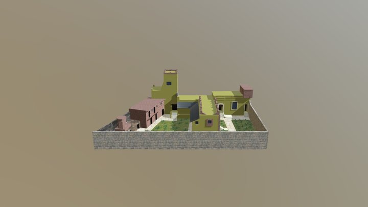 Casa museo Troltski 3D Model