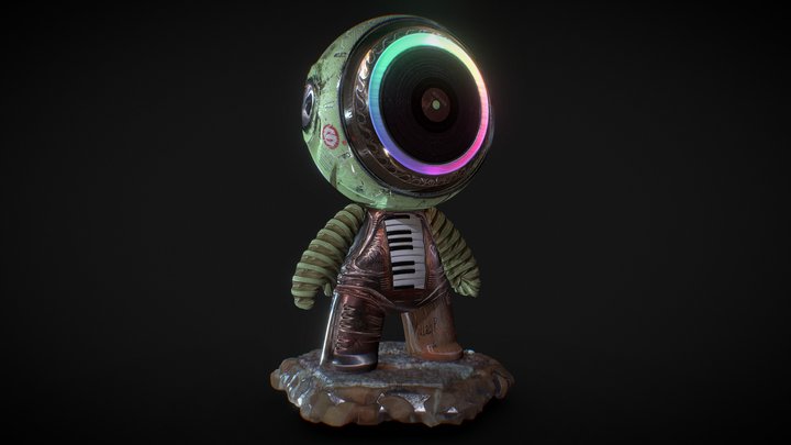 Music Machine 3D Model