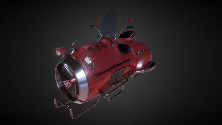 Motorcycle 3D Model