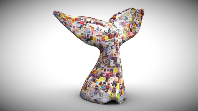 Showbiz Whale Tail: JAHC Art Showcase 3D Model