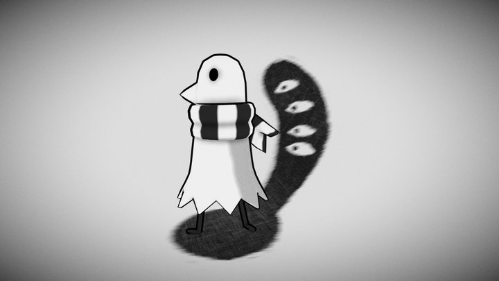 Punpun Onodera 3D Model