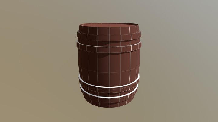 Barrel 3D Model
