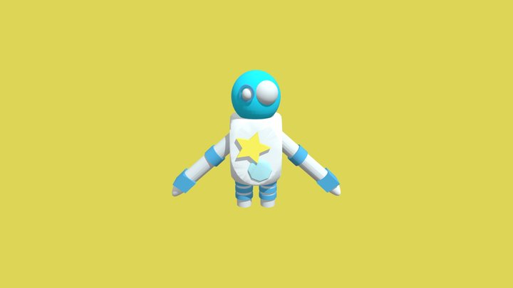 Skateboarding 3D Model