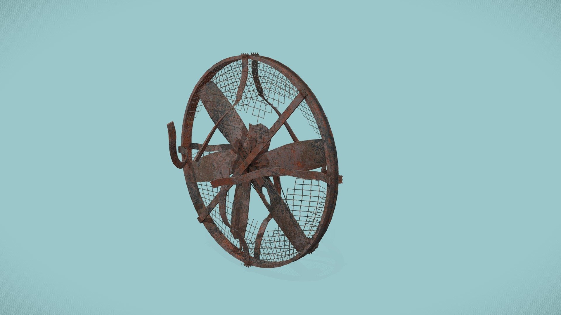 industrial damaged fan