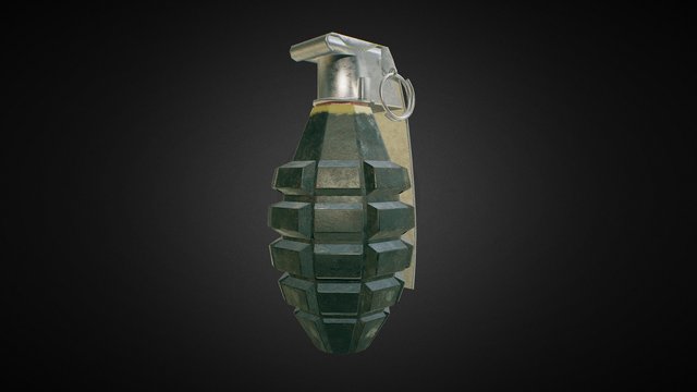 MK II Grenade 3D Model