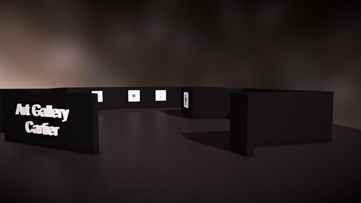Art Gallery cartier 3D Model