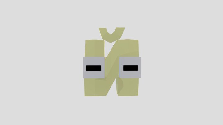 Й 3DS (Russian Alphabet Lore) 3D Model