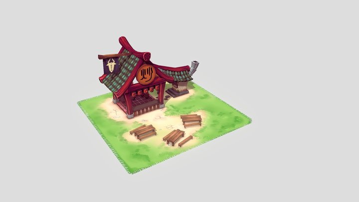 frise shop 3D Model