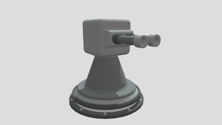 Turret 3D Model